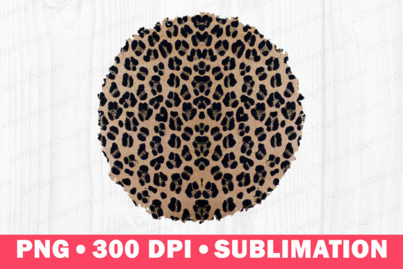 Download Leopard Print Background Png Distressed - Distressed Collection