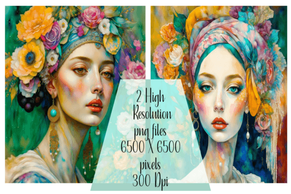 Download Boho Chic Girl with the Pearl Earring 2 - Premium Resources