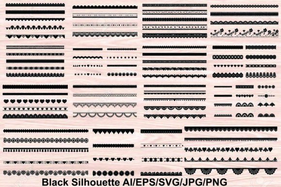 Download Lace Pattern, Classic Lace Borders - Classic Collection